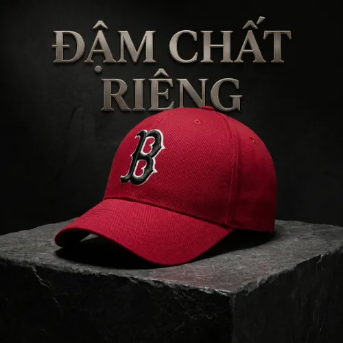 Mũ MLB New Fit Structure Ball Cap Boston Red Sox 3ACP0802N-43WIS Màu Đỏ