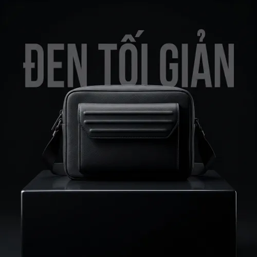 Túi Đeo Chéo Nam Pedro Sling Bag Black 25210206 Màu Đen