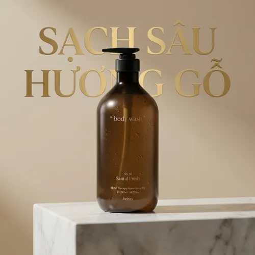 Sữa Tắm Hetras NO.20 Santal Fresh Body Wash 1013ml