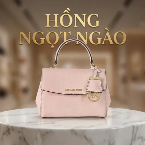 Túi Xách Michael Kors MK Ava Extra Mini XS Crossbody Bag Màu Hồng