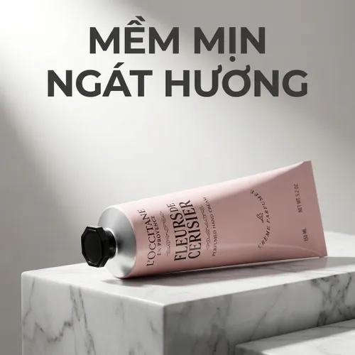 Kem Dưỡng Da Tay L'Occitane Cherry Blossom Hand Cream 150ml