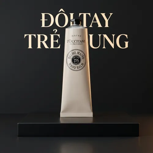 Kem Dưỡng Da Tay L'Occitane 25% Shea Butter Intensive Hand Balm 150ml