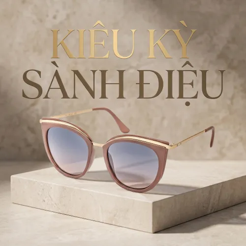 Kính Mát Guess Cat Eye Sunglasses GG1184 54 Màu Xanh Be