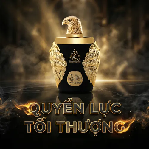 Nước Hoa Nam Ghala Zayed Gold Luxury EDP 100ml (Đại Bàng Đen)