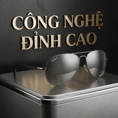 Kính Mát Rayban Chromance RB8317CH 003/5J 58-14 Polarized Màu Xám