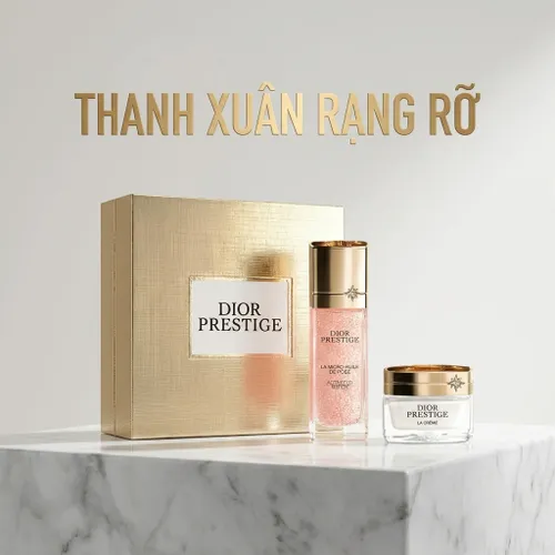 Set Dưỡng Da Dior Prestige Rose Nectar Travel Set 2 Món