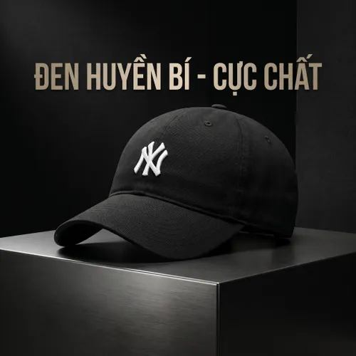 Mũ MLB Rookie Unstructured Ball Cap New York Yankees 3ACP7701N-50BKS Màu Đen