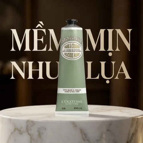 Kem Dưỡng Da Tay L'Occitane Almond Delicious Hand Cream 150ml