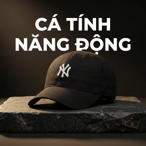 Mũ MLB Unisex New York Yankees CP77 Màu Đen - 3ACP7701NK0010