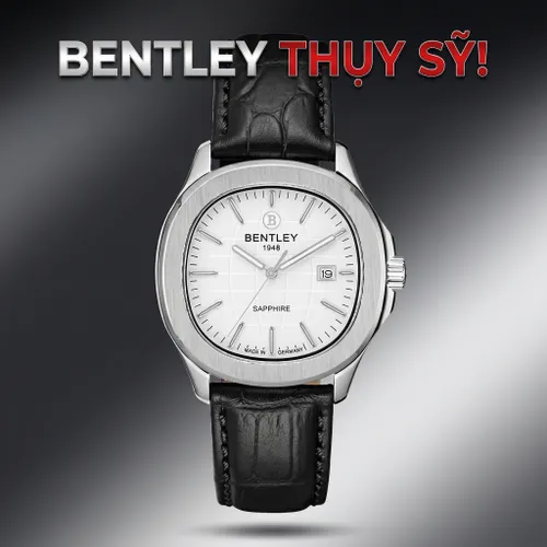 Đồng Hồ Nam Bentley BL1869-10MWWB-MS-GL-T Màu Đen Bạc