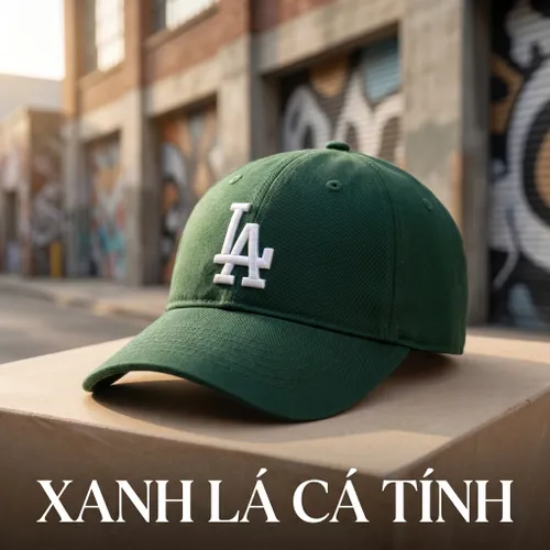 Mũ MLB N-Cover LA Dodgers 3ACP6601N-07GNS Màu Xanh Lá Cây
