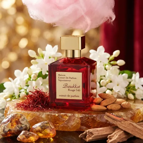 Nước Hoa Unisex Fragrance World Maison Vaporisateur Barakkat Rouge 540 Extrait De Parfum 100ml