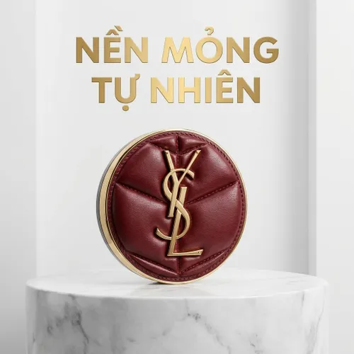 Phấn Nước Trang Điểm Yves Saint Laurent YSL Le Cushion Encre De Peau Limited Tone 10 - Vỏ Đỏ