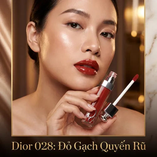 Son Dior Addict Lip Maximizer 028 Intense Màu Đỏ Gạch