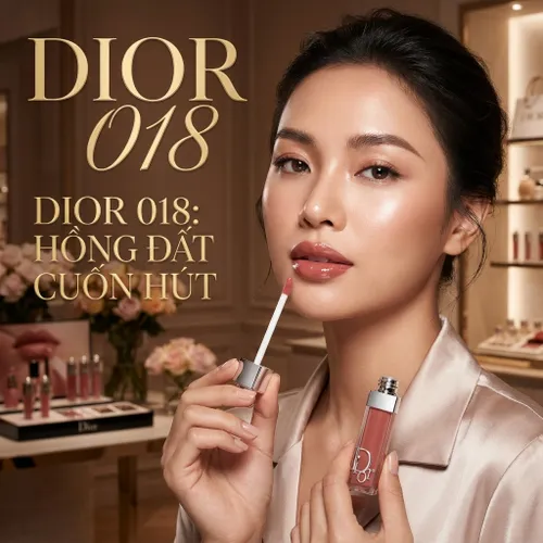 Son Dưỡng Dior Addict Lip Maximizer Màu 018 Intense Spice Hồng Đất