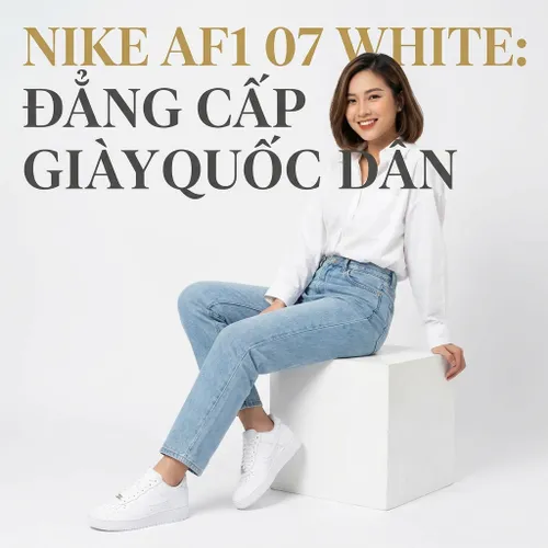 Giày Thể Thao Nam Nike Air Force 1 07 White CW2288-111/DD8959-100 Màu Trắng Size 41