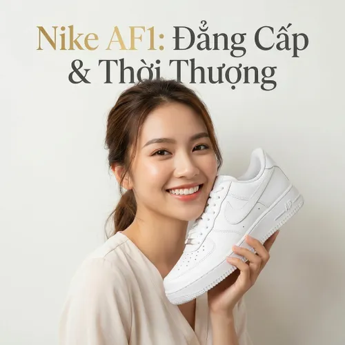 Giày Thể Thao Nam Nike Air Force 1 07 White Màu Trắng Size 42