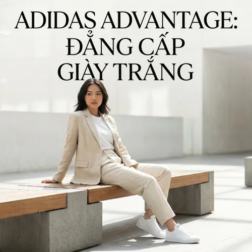 Giày Thể Thao Adidas Advantage Base Court Lifestyle Shoes GW2063 Màu Trắng Size 40