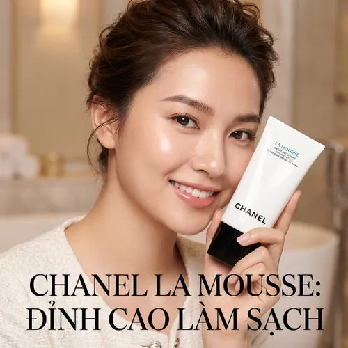 Sữa Rửa Mặt Chanel La Mousse Crème Nettoyante Anti-Pollution Cleansing Cream-To-Foam 150ml Full Box