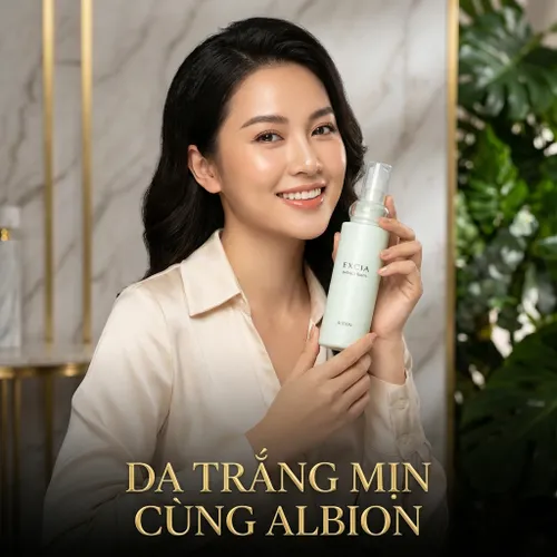 Sữa Rửa Mặt Dạng Tinh Chất Dưỡng Trắng & Ngừa Lão Hóa Albion Extract Foam 150ml