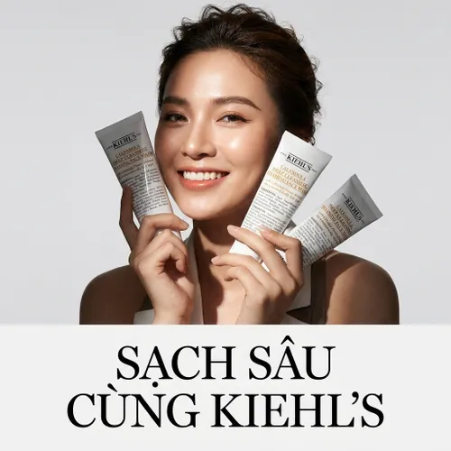 Set 3 Tuýp Sữa Rửa Mặt Sạch Sâu Hoa Cúc Kiehl's Calendula Deep Cleansing Foaming Face Wash (30ml x3)