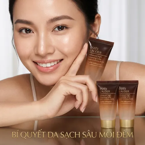 Set 3 Sữa Rửa Mặt Estee Lauder Advanced Night Cleansing Gelée With 15 Amino Acids Mini Unbox (30ml x 3)