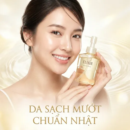 Sữa Rửa Mặt Sạch Sâu Dưỡng Ẩm Elixir Superieur 2in1 Moist-In Cleanser 140ml