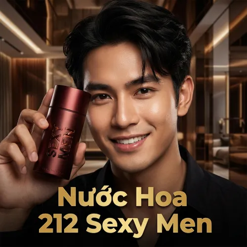 Nước Hoa Carolina Herrera 212 Sexy Men, 100ml