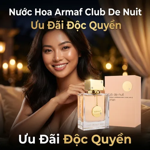 Nước Hoa Nữ Armaf Club De Nuit For Woman EDP 105ml
