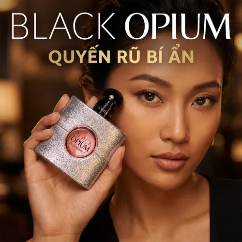 Nước Hoa Nữ Yves Saint Laurent YSL Black Opium Glitter EDP 7.5ml