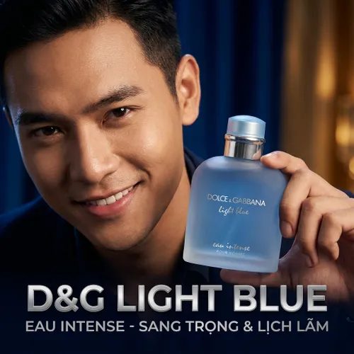 Nước Hoa Nam Dolce & Gabbana D&G Light Blue Eau Intense Pour Homme Eau De Parfum 200ml