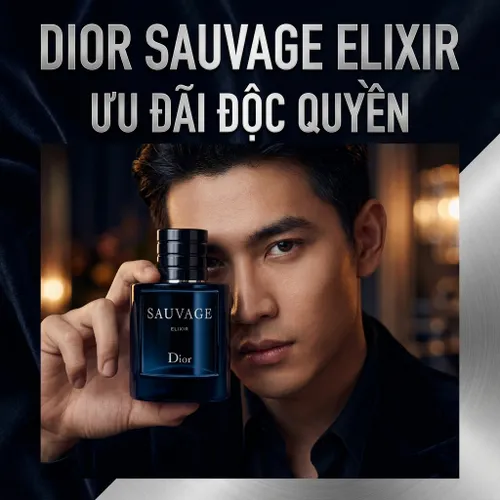 Nước Hoa Nam Dior Sauvage Elixir EDP 100ml