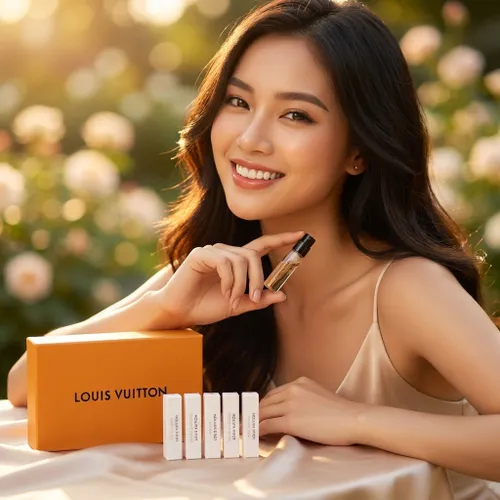Set Nước Hoa Louis Vuitton LV EDP 10 x 2ml (Random Mùi)