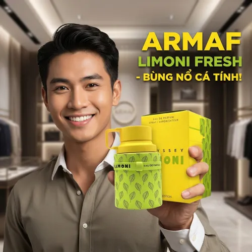 Nước Hoa Unisex Armaf Odyssey Limoni Fresh Edition EDP 100ml