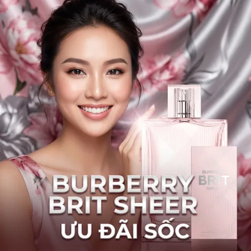 Nước Hoa Nữ Burberry Brit Sheer For Her EDT 100ml