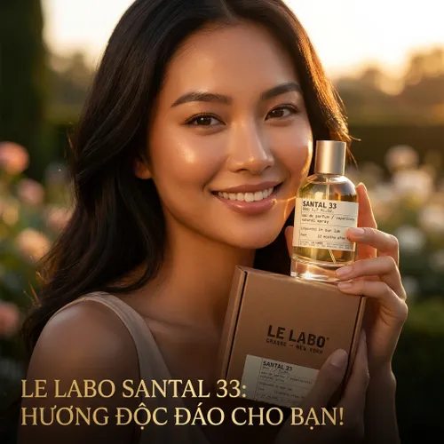 Nước Hoa Unisex Le Labo Santal 33 EDP 50ml