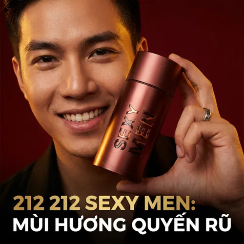Nước Hoa Nam Carolina Herrera 212 Sexy Men Eau De Toilette 100ml