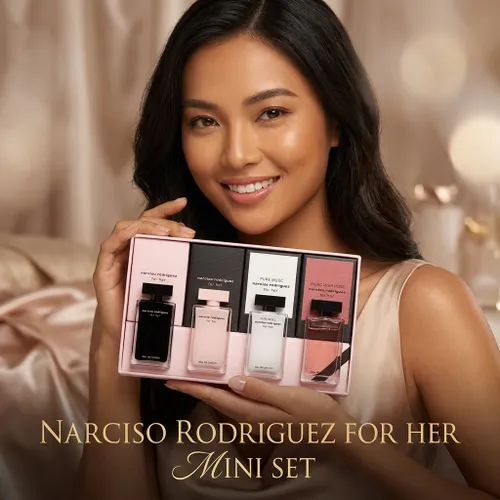 Set Nước Hoa Nữ Narciso Rodriguez For Her (4 Mini x 7.5ml)