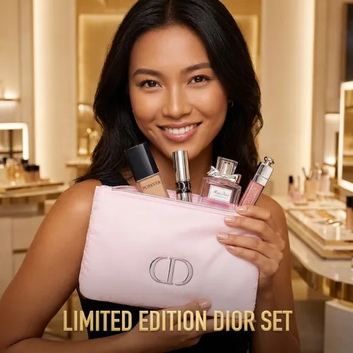 Set Trang Điểm Và Nước Hoa Dior Beauty 5 Món