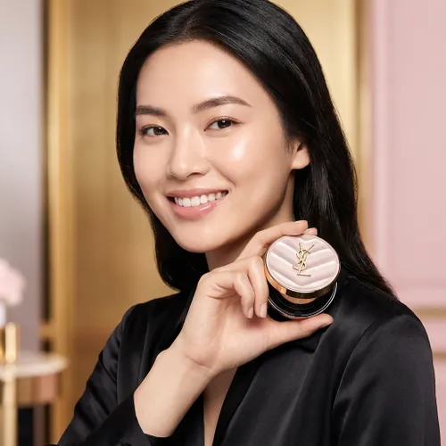 Phấn Nước Yves Saint Laurent YSL Touche Eclat Glow Pact Cushion High Cover Mesh Foundation Tone BR20