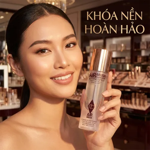 Xịt Khóa Nền Makeup Charlotte Tilbury Airbrush Flawless Setting Spray 100ml
