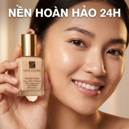 Kem Nền Trang Điểm Estée Lauder Double Wear Stay In Place SPF10 Mini Tone 1W1-Bone, 7ml