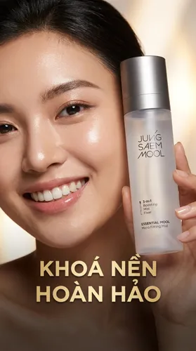 Xịt Khoá Nền Make Up Jung Saem Mool Micro Fitting Mist 120ml