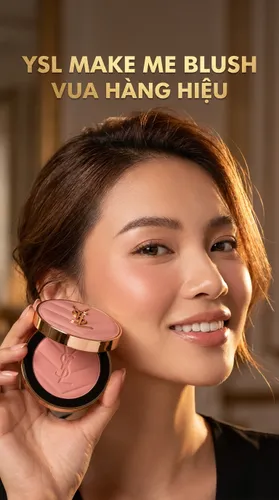 Phấn Má Hồng Yves Saint Laurent YSL Make Me Blush Bold Blurring Blush 06 Rose Haze Màu Hồng Nude