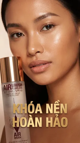 Xịt Khóa Nền Makeup Bền Đẹp Charlotte Tilbury Airbrush Flawless Setting Spray 100ml
