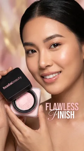 Phấn Phủ Dạng Bột Trang Điểm Huda Beauty Easy Bake Loose Baking & Setting Powder Tone Cherry Blossom