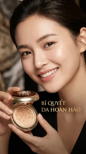 Set Phấn Nước Và Cọ Cushion The History Of Whoo Essence SPF50+/PA+++ Tone 21