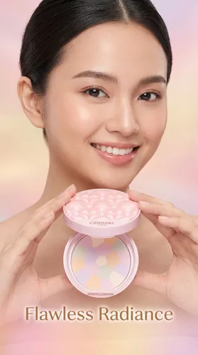 Phấn Phủ Nén Canmake Marshmallow Finish Powder Abloom Tone 01 Diarest Bouquet, 10g