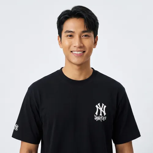 Áo Phông MLB New York Yankees 3ATSB1843-50BKS Màu Đen Size M