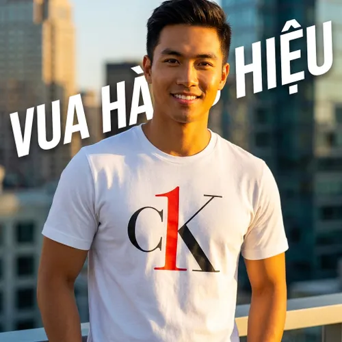 Áo Phông Nam Calvin Klein CK Underwear Tshirt Regular Fit Màu Trắng Size M